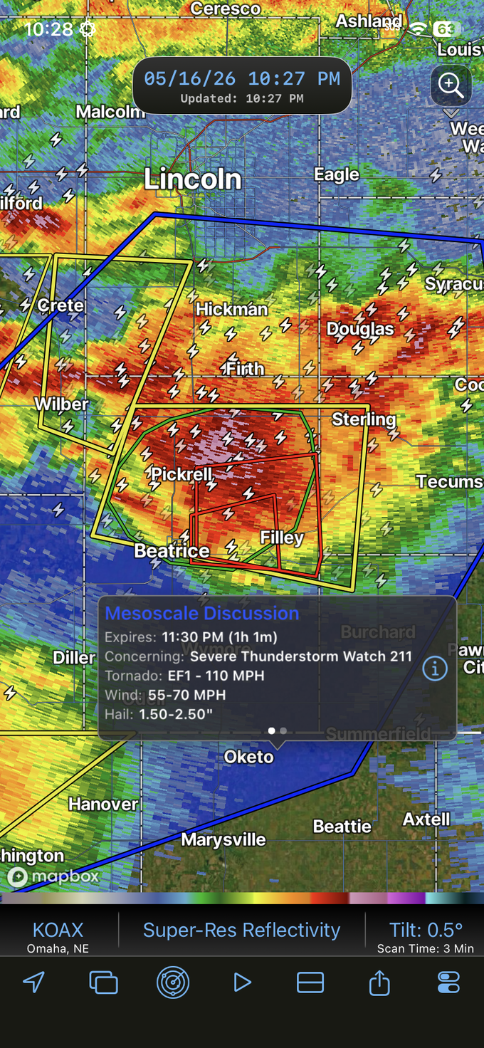Severe Alerts screenshot